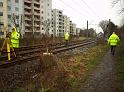 Kind unter Strassenbahn Koeln Porz Steinstr P21